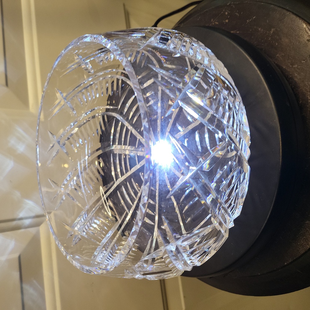 Waterford Crystal Rare Discontinued Cut Glass Bowl  8.75"